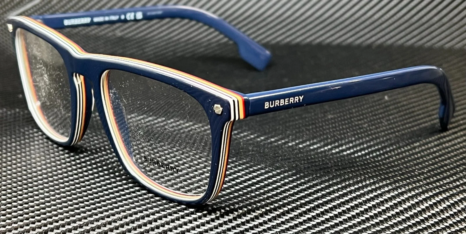 BURBERRY BE2340 3799 Blue Square Rectangle Men