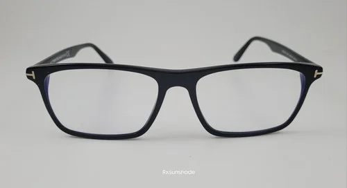 Tom Ford Eyeglasses NEW TF5681-B Color 001 Black Size 56 Square Large Men 2