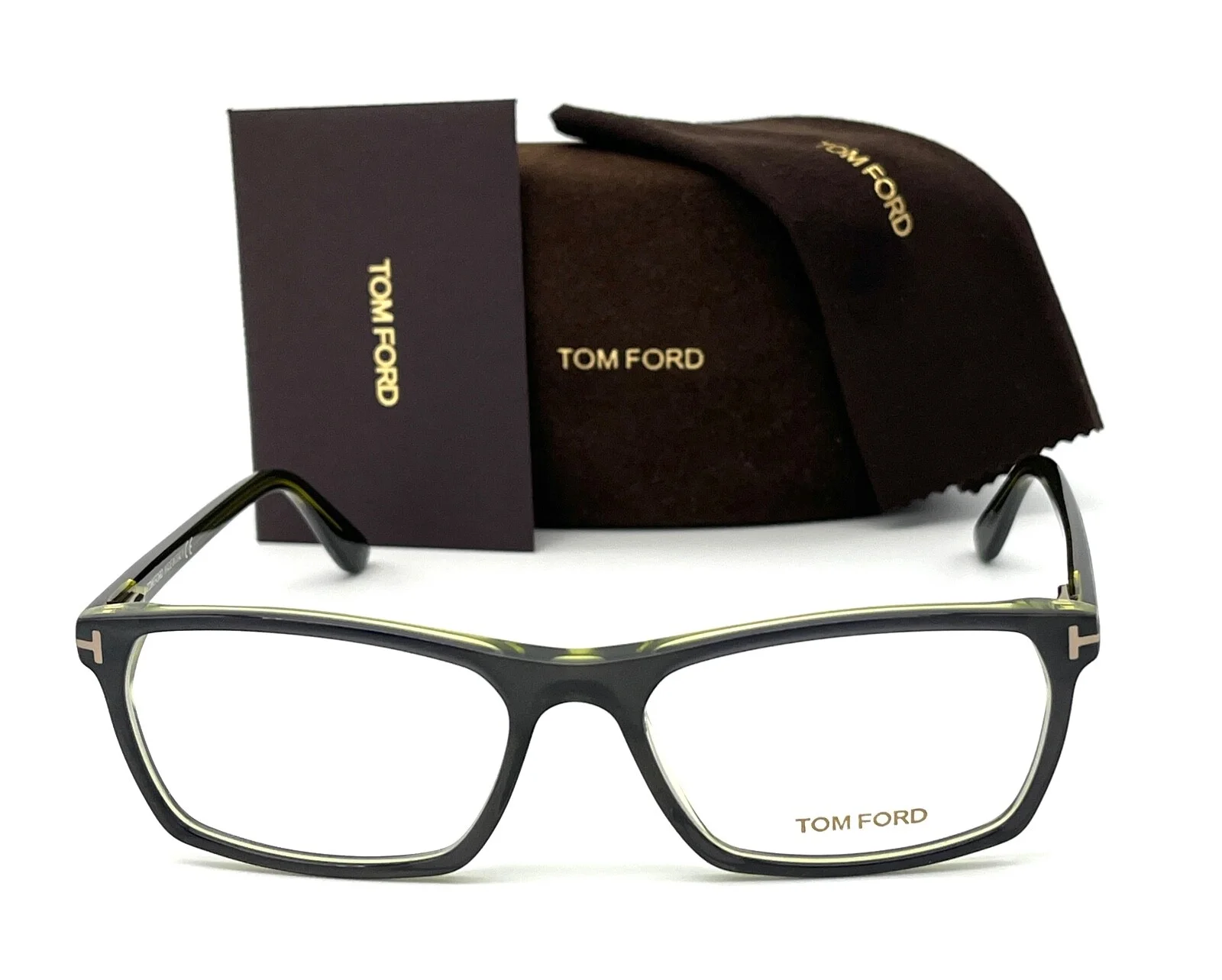 Tom Ford FT5295 098 Dark Green / Demo Lenses 56mm Eyeglasses TF5295 2