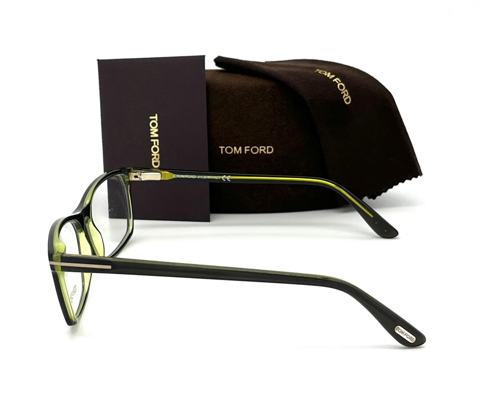 Tom Ford FT5295 098 Dark Green / Demo Lenses 56mm Eyeglasses TF5295 3