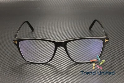 Tom Ford FT5817 B 001 Plastic Shiny Black 56 mm Men 2