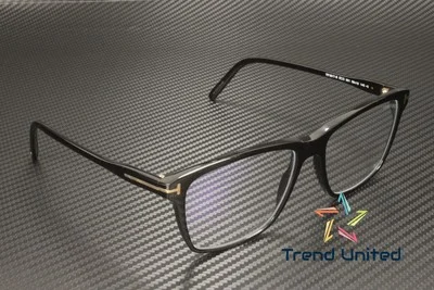 Tom Ford FT5817 B 001 Plastic Shiny Black 56 mm Men 3